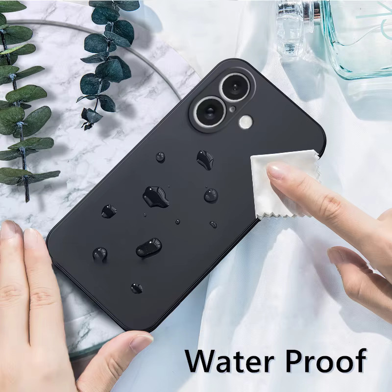 Stoßfeste TPU-Schutzhülle aus weichem Silikon für Apple iPhone 17, iPhone 17 Pro Max und iPhone 17 Air in Schwarz - Bild 2