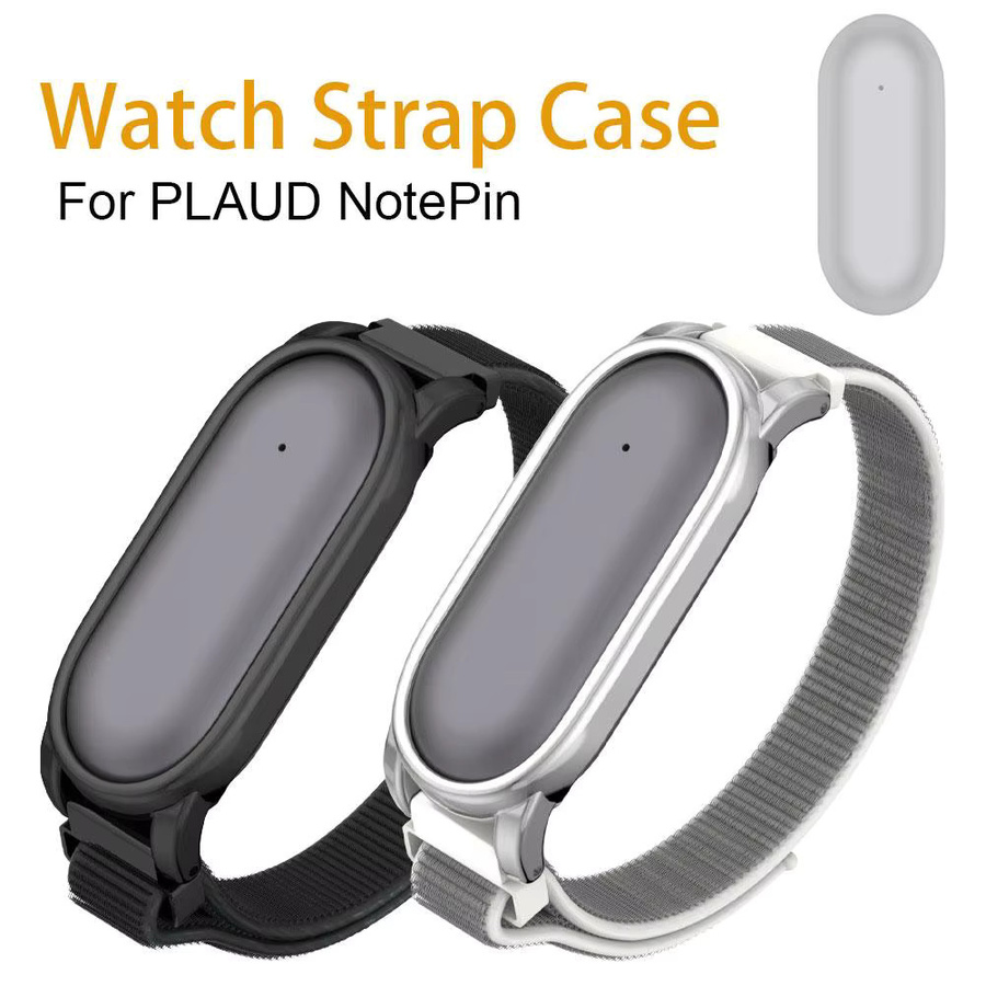 PLAUD NotePin und NotePin S Silikon Strap Anti-Scratch Handgelenkband in Grau - Bild 2