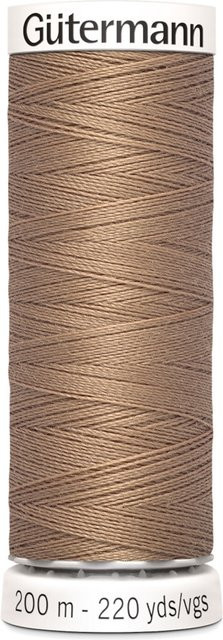 Gütermann Allesnäher Nähgarn in Cafecreme Beige, 200 g - Bild 1