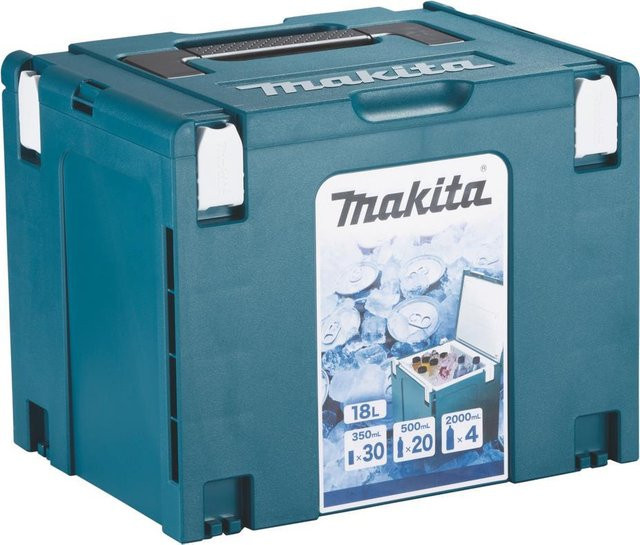 Makita MAKPAC Universal Werkzeugkoffer Gr. 4 unbestückt, Blau, B/T/H: 39,5 x 29,5 x 31,5 cm - Bild 1