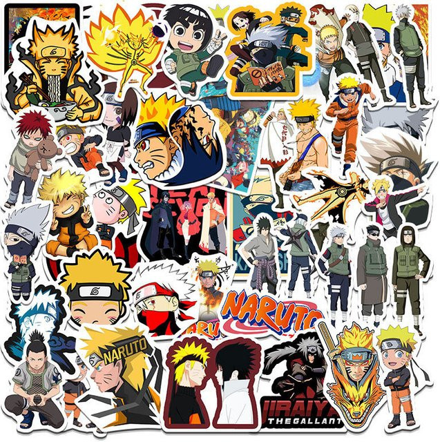 Bandai Anime-Aufkleber, Bunt / Mehrfarbig, 100 Stück - Bild 1