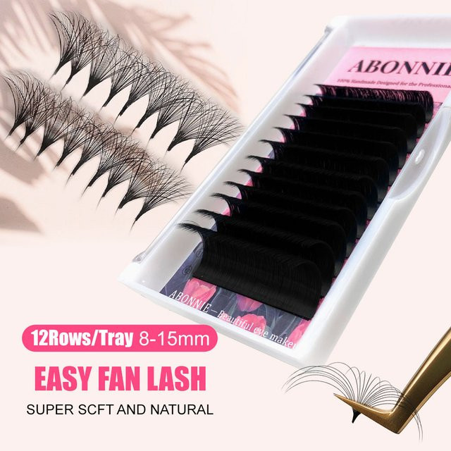 ABONNIE Easy Fan Lashes, Black, Unisex - Bild 1