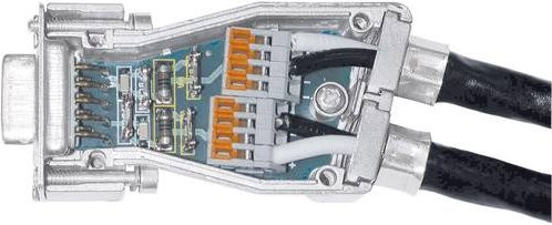 HARTING Bus Interface Käfigzugfederanschluss in Silber - Bild 1