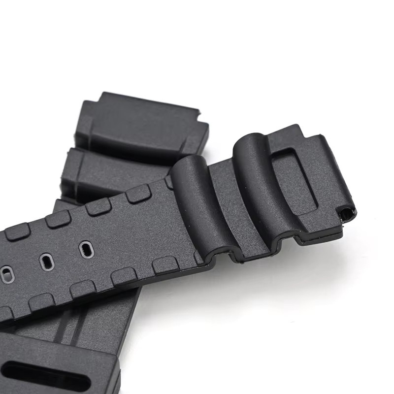 Casio Uhrenarmband Kautschuk, Schwarz, Unisex - Bild 3