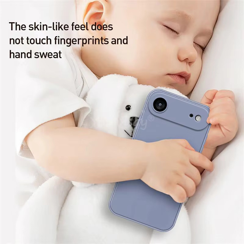 Youthsay Flüssigsilikon Case für iPhone 17 Air und iPhone 17 Pro Max in Blau mit TPU Anti-Drop Schutzhülle - Bild 2
