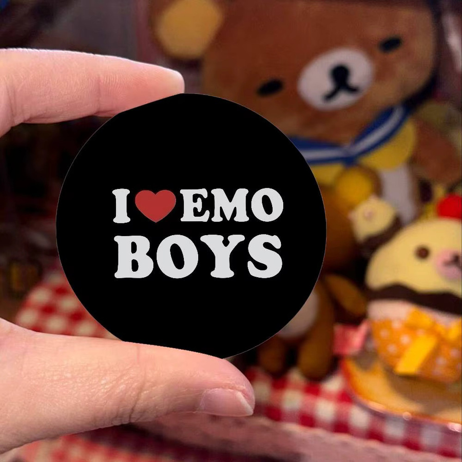 52TOYS Abzeichennadeln I Love Emo Boys - Bild 3