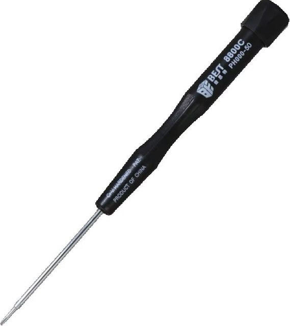 Präzisions-Schraubendreher-Set BES in Schwarz für Macbook Air/Pro und Mobiltelefon-Reparaturen mit P2 P5 Pentalobe Y 2.5 Tri Wing PH00 PH000 T3 T4 T5 T6 Bits - Bild 1