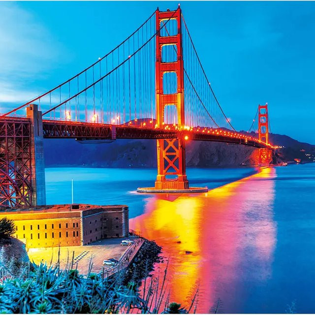 MaxRenard Golden Gate Bridge Puzzle, 1000 Teile, ab 8 Jahren - Bild 1