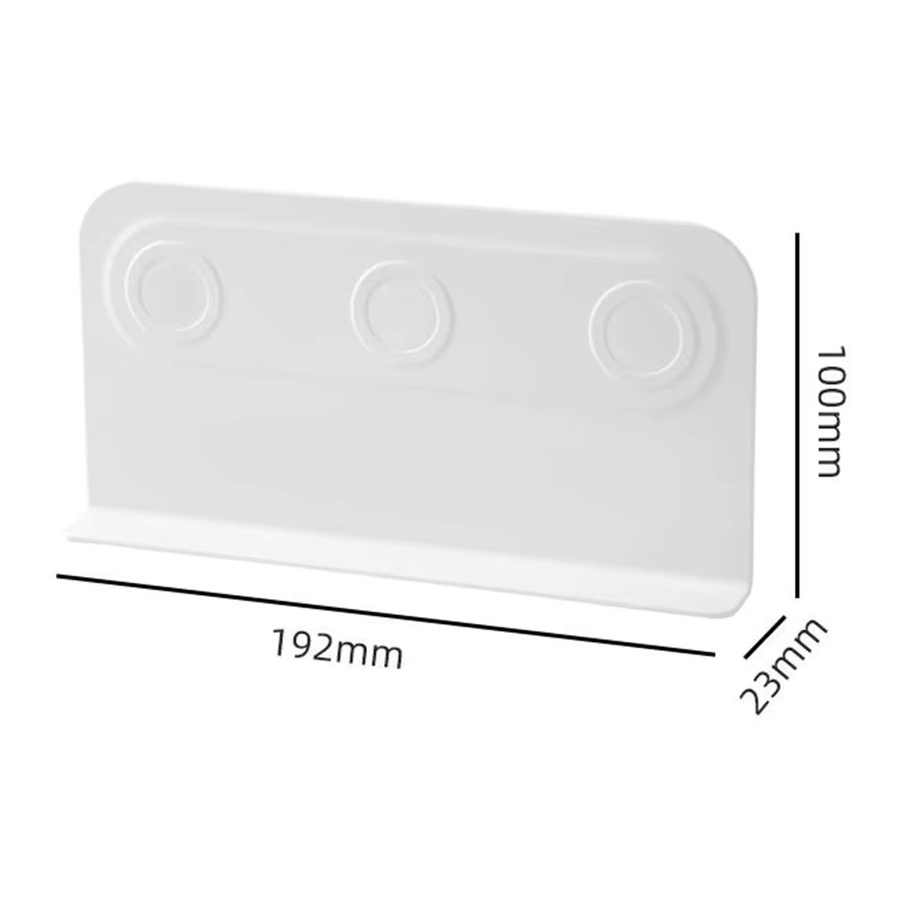 Vibratite Magnetische Fernbedienungshalterung aus ABS Kunststoff in Weiß ohne Bohren - Bild 2