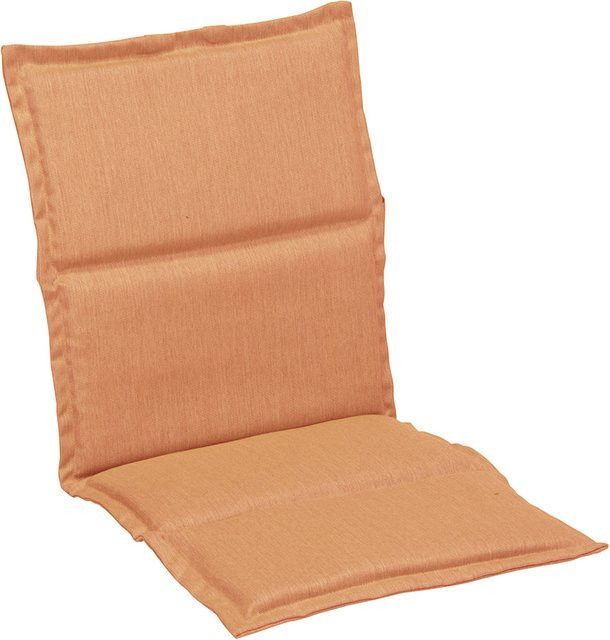 Stern Universalauflage aus Polyacryl in Orange, B/T/H: 105 x 48 x 3 cm - Bild 1