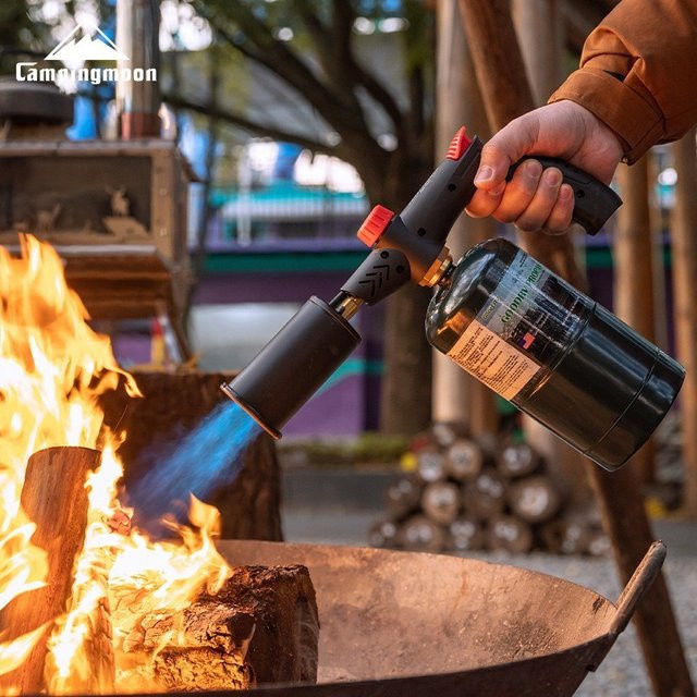 CAMPINGMOON MT-5300 Propan-MAPP-Grill-Sprühpistole für Camping und Heimbacken in Schwarz - Bild 1