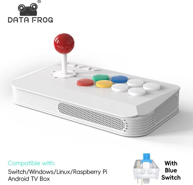 DATA FROG Y5A Arcade-Konsolen-Joystick mit Bluetooth für Switch, Android, iOS und Windows - Bild 1