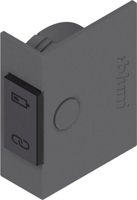 Blum Schalter Servo Drive für Aventos Symmetrisch aus Kunststoff in Tiefgrau - Bild 1