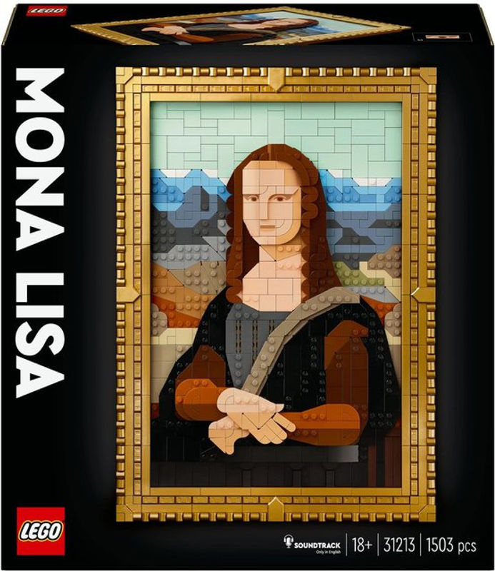 LEGO Art Mona Lisa 31213 Mehrfarbiges Dekorationsobjekt aus Kunststoff für Erwachsene - Bild 3