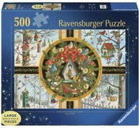 Ravensburger Puzzle mit großen Teilen Singvögel im Winter