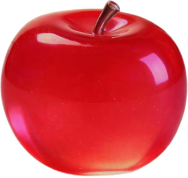 Apfel Slushie Squishy Fidget Spielzeug, Grün Rot, Simulierte Apfel Quetschspielzeug, Sensorische Stressabbau Spielzeug, Super Weich, Langsam Aufgehend - Bild 1