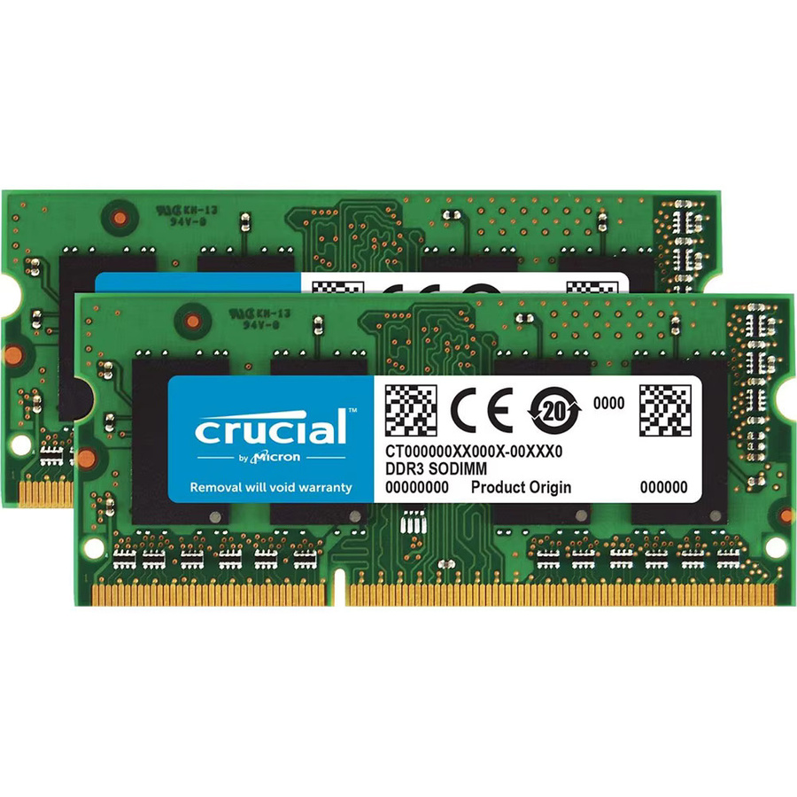 Crucial DDR3 DDR3L Laptop SODIMM Arbeitsspeicher für Notebook, Farbe: grün - Bild 3