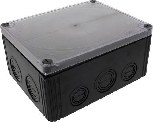Wiska Abzweigkasten 10110741 Schwarz IP66/IP67 B/T/H: 16,0 x 20,0 x 9,4 cm - Bild 1