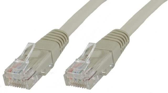 Microconnect Cat6 U/UTP Ethernet LAN Netzwerkkabel Grau, Länge: 60 m - Bild 1