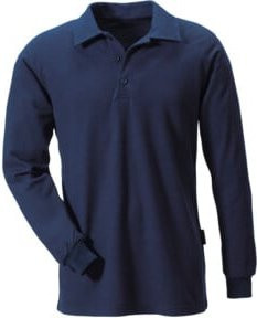 Rofa Flammschutz-Langarm-Shirt Unisex in Marineblau, Größe M - Bild 1