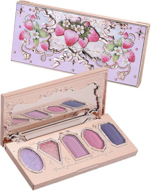 Flower Knows Starmoon Strawberry Lidschatten-Palette, Schimmernd, 6g - Bild 1