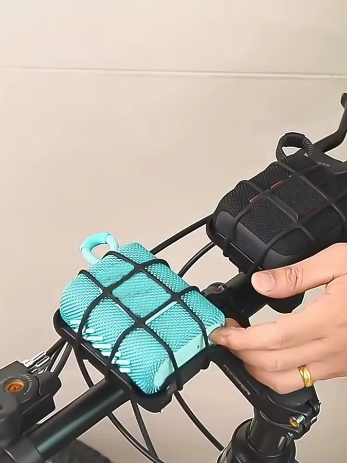 Universelle Fahrrad-Lautsprecherhalterung in Schwarz für JBL GO 4, GO 3 und GO 2 Bluetooth Lautsprecher - Bild 5