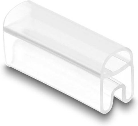 Delock 80950 Kabelkennzeichnungs-Sortiment transparent mit 50 Markern zum Einfädeln - Bild 1