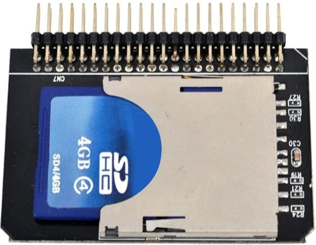 ioio SD-Karte auf 2,5-Zoll-44-Pin-IDE-Adapterkarte in Schwarz - Bild 1