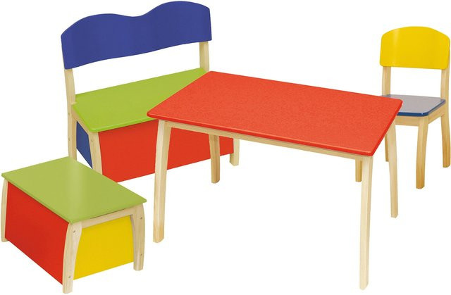 Roba Kindertisch aus Massivholz und MDF in modernem Design für das Kinderzimmer - Bild 1