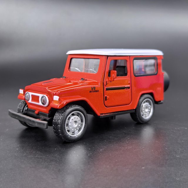 Linyi toy car Geländefahrzeug, Automodell, Metall, 1:36, Rot, ab 14 Jahren - Bild 1