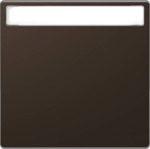 Merten Abdeckung für Wechselschalter System Design in Mocca Braun MEG3360-6052 - Bild 1