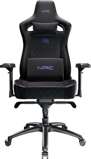 Gamingstuhl Proove NPC in Schwarz Lila mit Kunstleder und Aluminiumgestell - Bild 1