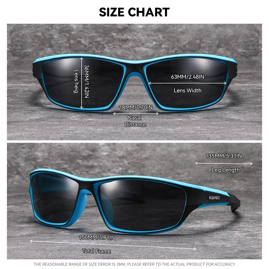 SUOKLEY Sonnenbrille Aviator, Vollrand, Kunststoff - Bild 2