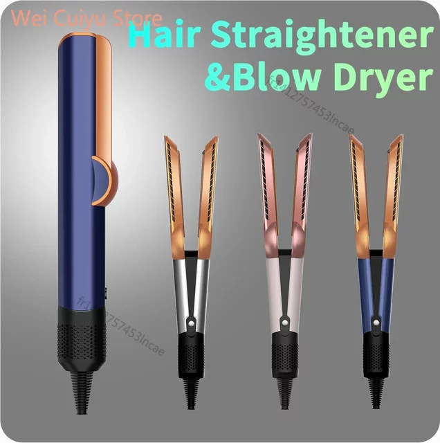 NUOYING Haarglätter & Haartrockner, Schwarz, Unisex - Bild 1