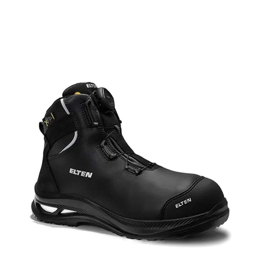 Elten Sicherheitsstiefel Terence Xxg Pro Boa M Black Mid ESD S3 Hi Gr. 39 aus Rindleder - Bild 2