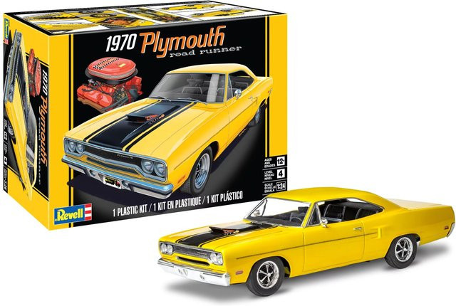 Revell Plymouth 1970 Road Runner, Automodell Bausatz, 1:24 - Bild 2