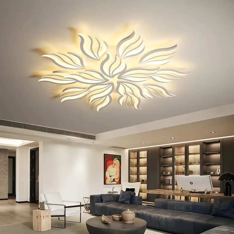ZIMULONG Moderne LED Deckenleuchte Panel in Weiß mit Fernbedienung und Dimmfunktion für Wohnzimmer, Schlafzimmer, Esszimmer und Küche - Bild 2