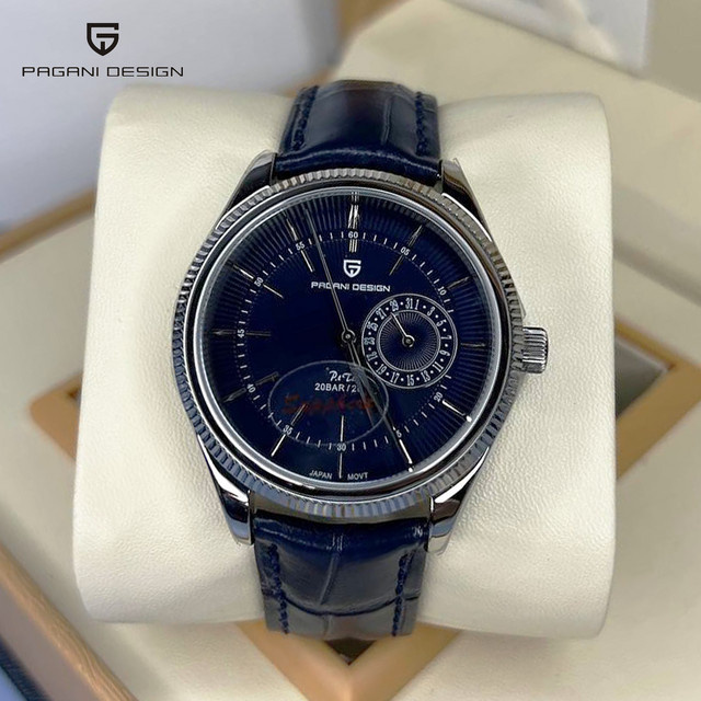 PAGANI DESIGN Taucheruhr, Quarz, Edelstahl, Saphirglas, Datum, Herren - Bild 1