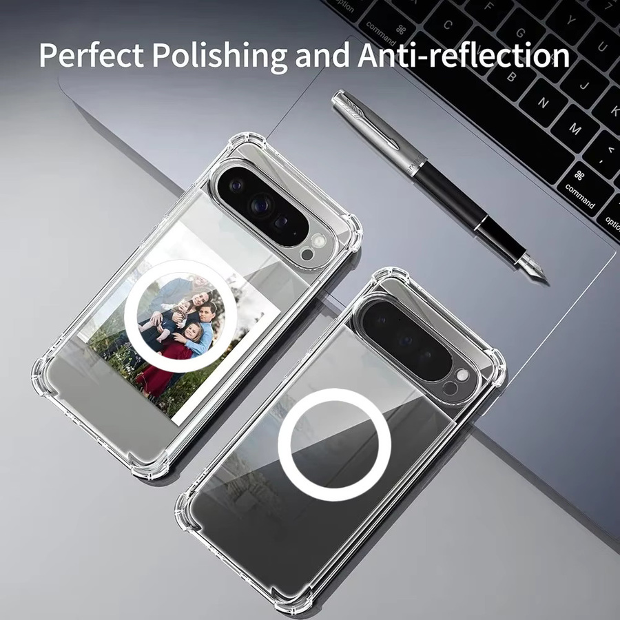 Transparente TPU Schutzhülle für Google Pixel 11 10 9 Pro XL 8 7 A Pro mit MagSafe Kompatibilität - Bild 4