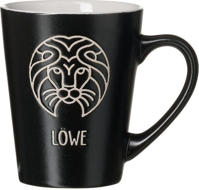 Ritzenhoff & Breker Henkelbecher Löwe Cosmic Schwarz 350 ml - Bild 1