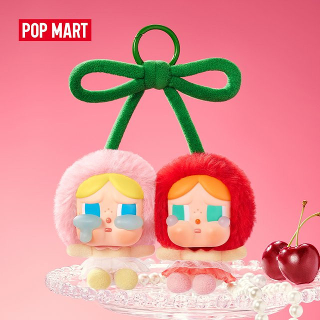 POP MART CRYBABY Crying For Love Serie, Vinyl-Plüsch-Hängekarte - Bild 1