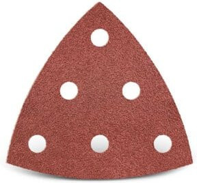 Menzer Klett-Schleifblätter 93mm K60 6-Loch für Holz, Metall und Lack VE 50 Stück - Bild 1