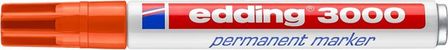 edding 3000 Permanentmarker Orange mit Bullet-Spitze - Bild 2