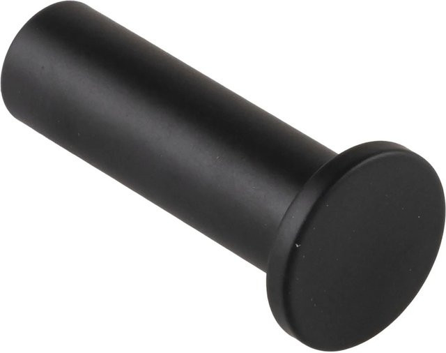 Technik Team Mantelhaken Erato in Messing Schwarz Matt Ø 22 mm, Tiefe: 49 mm - Bild 1