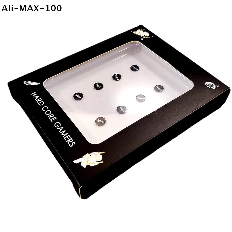 AyS Glas-Mausfüße DIY Universal Dots Mausfüße-Pads für Gaming-Mäuse, transparent - Bild 3