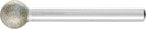 PFERD Diamant-Schleifstift Kugel Silber Durchmesser: 12 mm, Schaft-Durchmesser: 6 mm, Körnung: mittel - Bild 1