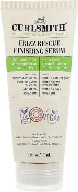 Curlsmith Frizz Rescue Finishing Serum, 74 ml, Feines Haar, Arganöl - Bild 1