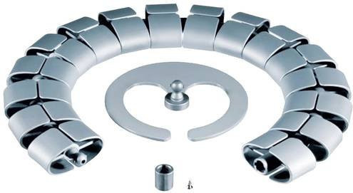 Bachmann Befestigungs-Set in Weiß und Silber - Bild 1