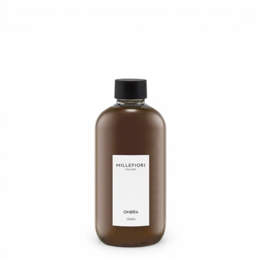 Millefiori Milano Reed Diffuser Nachfüllung Ombra 250 ml mit süßem, rauchigem und würzigem Duft - Bild 1