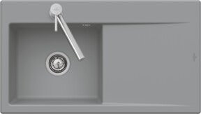 Villeroy & Boch Spüle Subway Style 50 Flat bündig, rechts, pure black - Bild 1